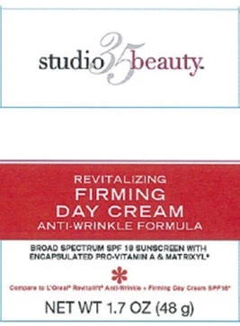 Walgreens Advanced Anti-Wrinkle and Firming Day Cream Broad Spectrum SPF18 Sunscreen packaging
