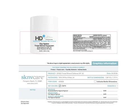 Stay Ageless Tinted Mineral Sunscreen packaging