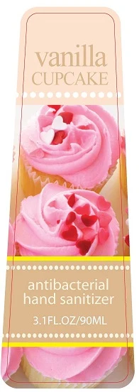 Vanilla Cupcake Antibacterial Hand Sanitizer 포장
