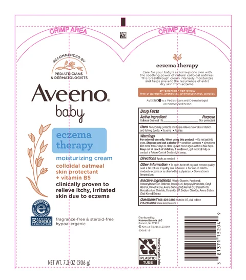 Aveeno Baby Eczema Therapy Moisturizing 포장
