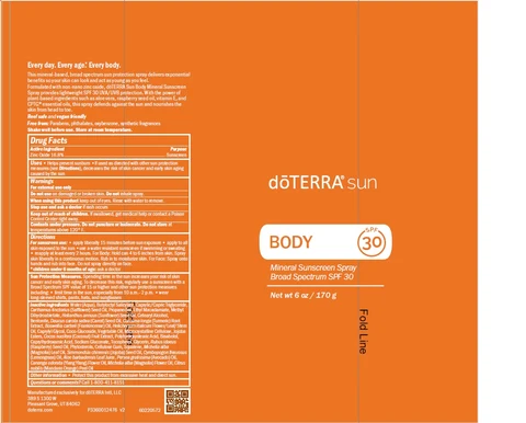 doTERRA sun packaging