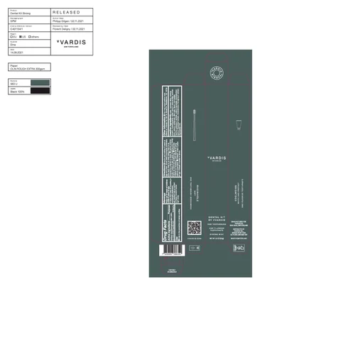 Dental Kit Strong Mint 포장