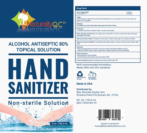 Hand Sanitizer packaging
