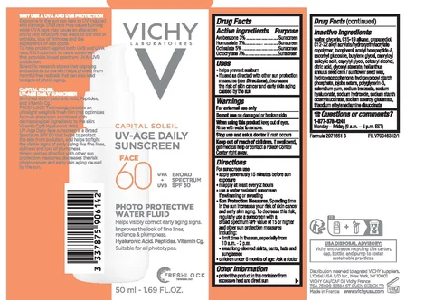 Vichy Laboratoires Capital Soleil UV Age Daily Sunscreen Broad Spectrum SPF 60 포장