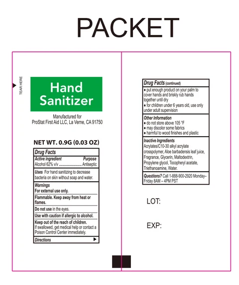 Hand Sanitizer packaging