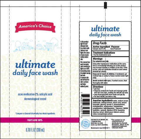 Ultimate Daily Face Wash 포장