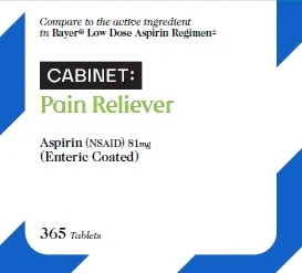 ASPIRIN 포장