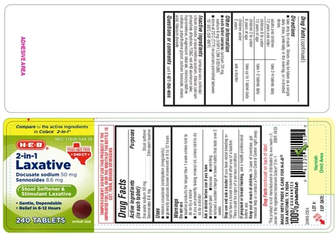 Stool Softener and Stimulant Laxative packaging