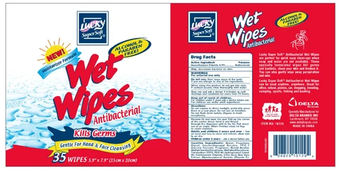 Wet Wipes packaging