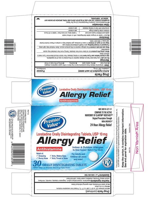 Loratadine ODT packaging