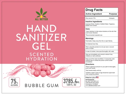 Hand Sanitizer 포장