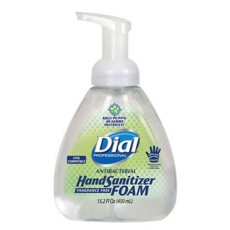dial Professional Foaming Hand Sanitizer packaging