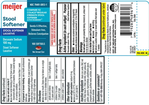 Stool Softener Laxative packaging