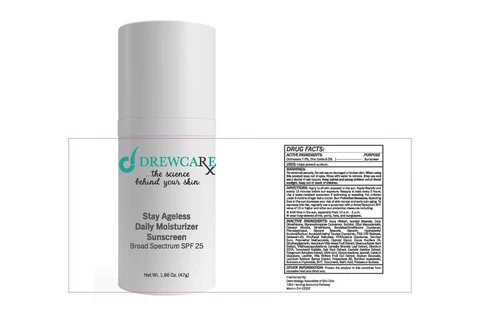 Stay Ageless Daily Moisturizer Sunscreen Broad Spectrum SPF 25 packaging