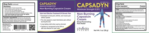 Capsadyn 포장