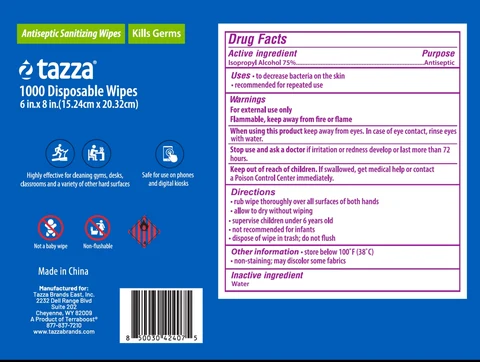 IPA Wipes Label 2