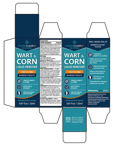 DERMACLEARRX Wart Remover 포장