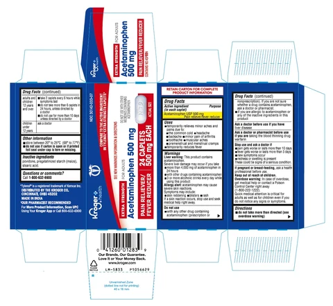 PACKAGE LABEL-PRINCIPAL DISPLAY PANEL 500 mg (24 Caplets Bottle Carton)