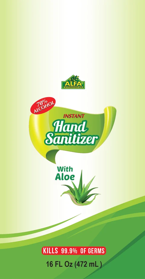 Hand Sanitizer packaging
