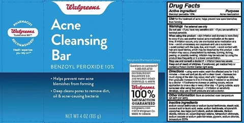 Acne Cleansing Bar packaging