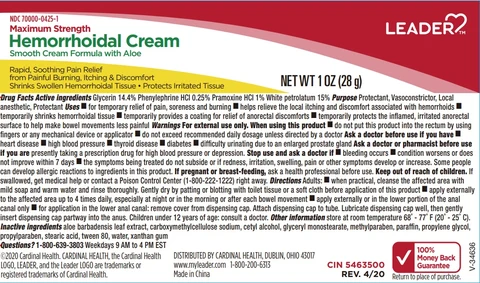 Hemorrhoidal Cream 포장