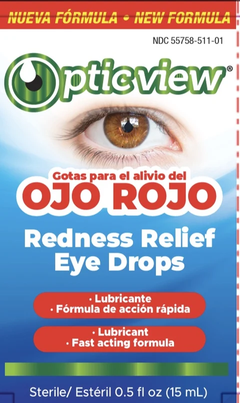 Redness Relief 포장