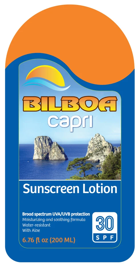 Bilboa Capri Sunscreen SPF 30 포장