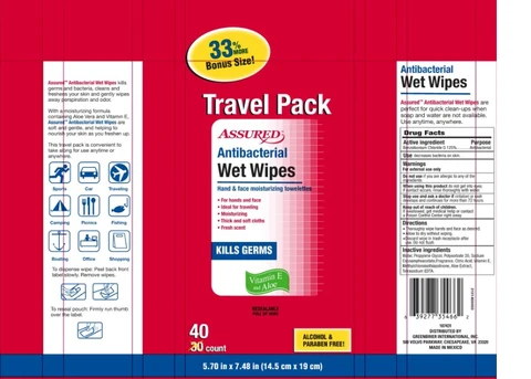 ANTIBACTERIAL 40 COUNT