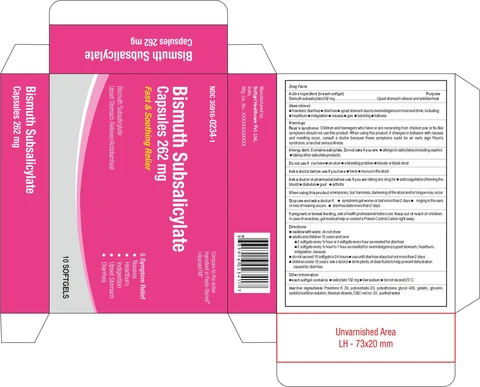 Bismuth subsalicylate 포장