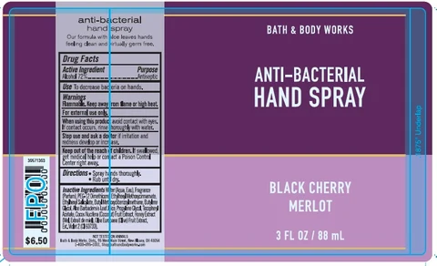 Anti-Bacterial HandBlack Cherry Merlot 포장