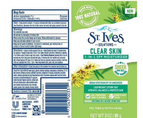 St. IvesMen plus Care Hydrate Face packaging