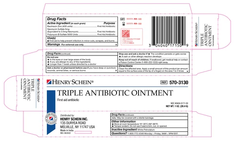 Bacitracin Zinc, Polymyxin B Sulfate, and Neomycin Sulfate 포장