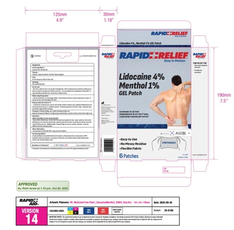 Rapid Relief 포장