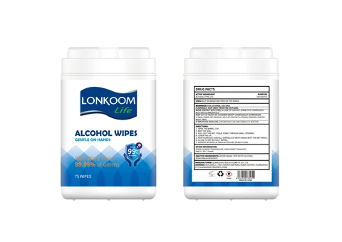 75wipes label
