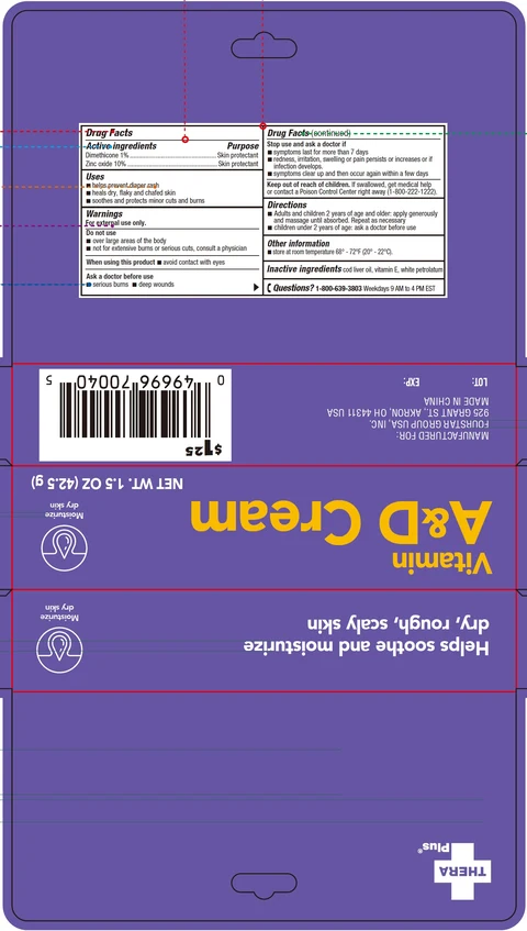 Thera Plus Vitamin A and D Cream packaging