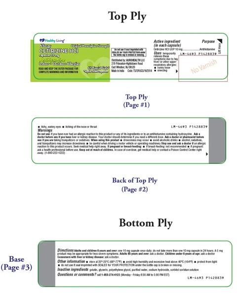 Cetirizine Hydrochloride (Allergy) 포장