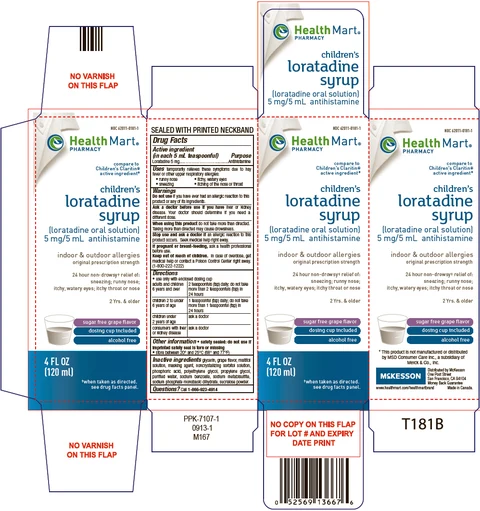 HealthMart Childrens Loratadine packaging