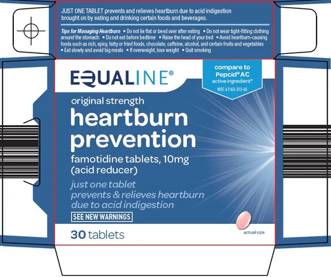 equaline heartburn prevention packaging