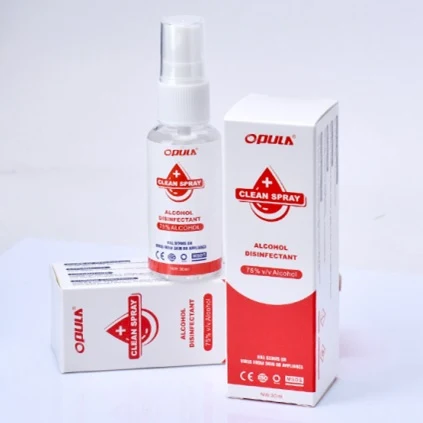 Alcohol disinfectant 포장