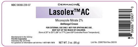 Lasolex AC packaging