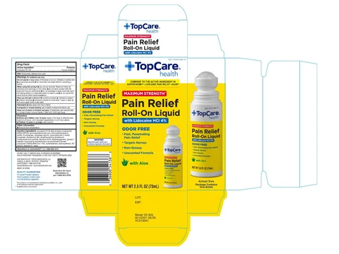 TopCare Health Pain Relief packaging