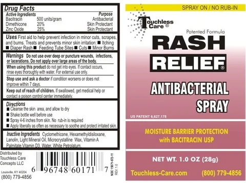 Rash Relief Antibacterial 포장