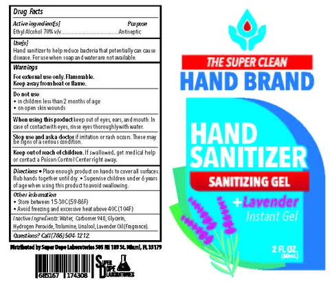 Hand Sanitizer packaging
