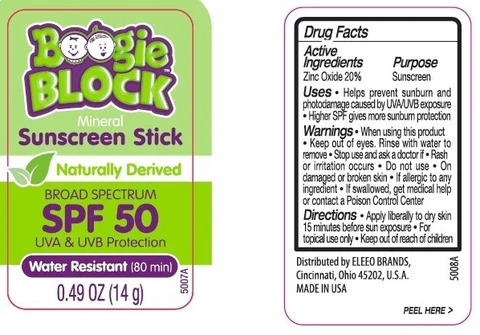 SPF 50 Sunscreen Stick 포장