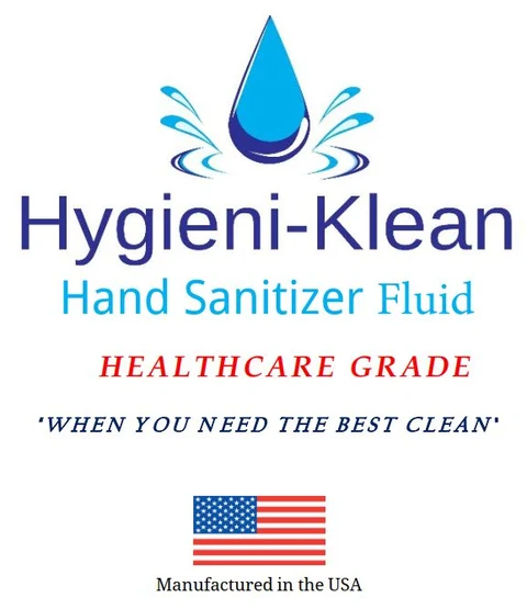 Hygieni-Klean Hand Sanitizer Fluid Healthcare Grade 포장