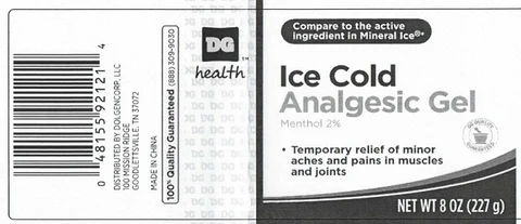 DG Ice Cold Analgesic 포장