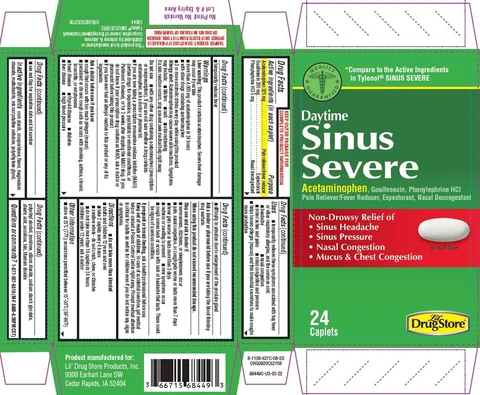 Daytime Sinus Severe 포장