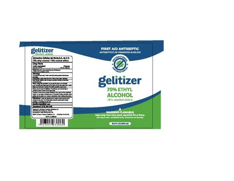 Hand Sanitizer packaging