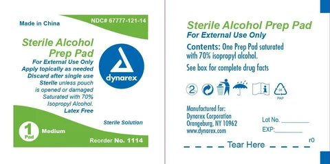 alcohol prep packet