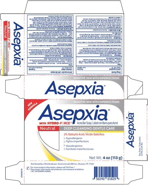 Asepxia Neutral Acne Bar 포장